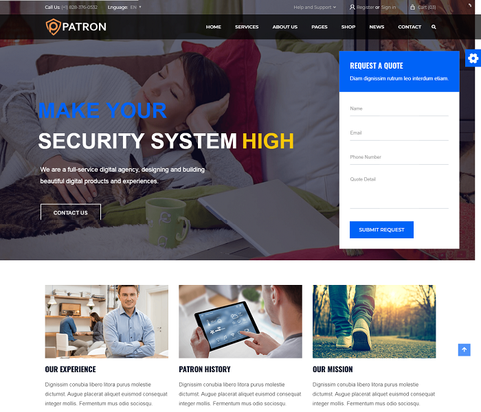 Security Website Design In Trichy